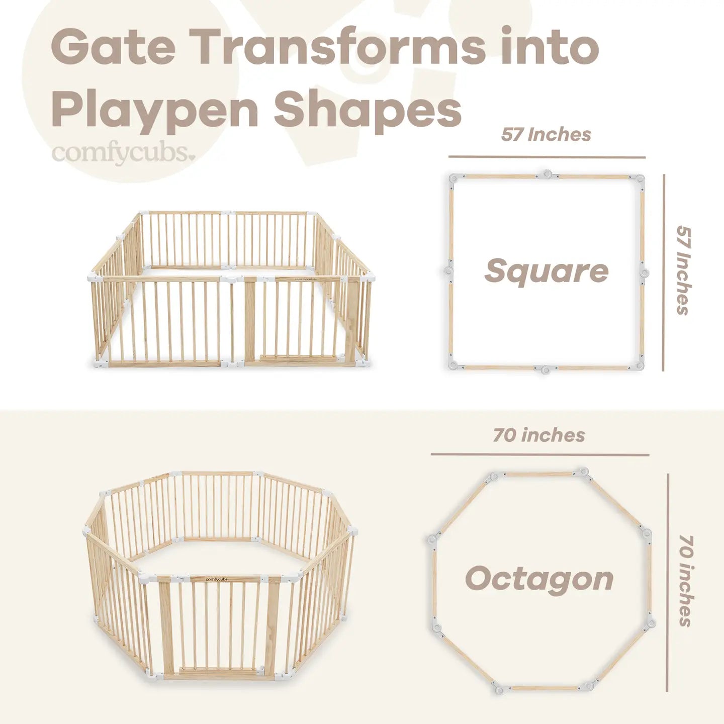 Playpen & Gate For Toddlers and Babies