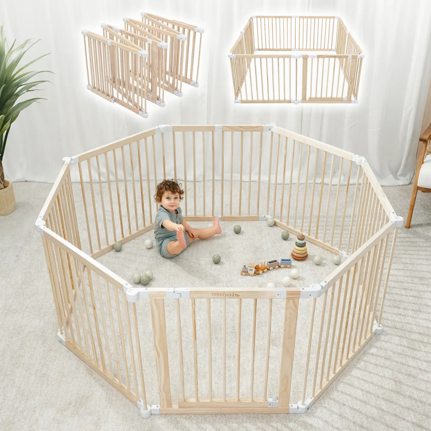 Playpen & Gate For Toddlers and Babies